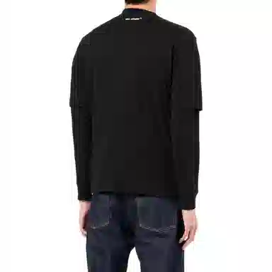 OFF-WHITE Monalisa Long Sleeve Tee Black