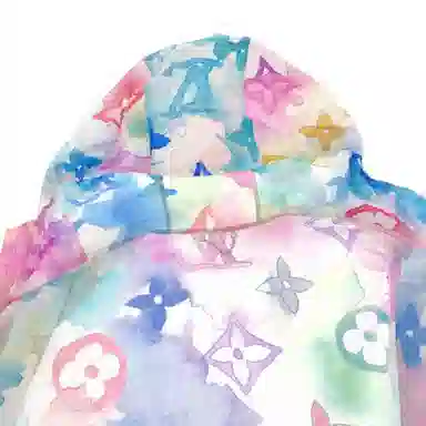 Louis Vuitton SS21 Ink Print Windbreaker