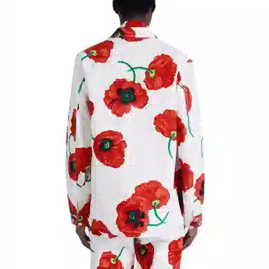 KENZO x Nigo FW22 Poppy Print Jacket White
