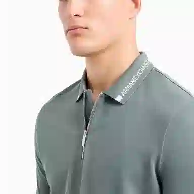 Armani Exchange SS24 Logo Polo