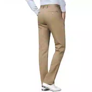 金盾 直筒纯色微弹休闲裤 男款