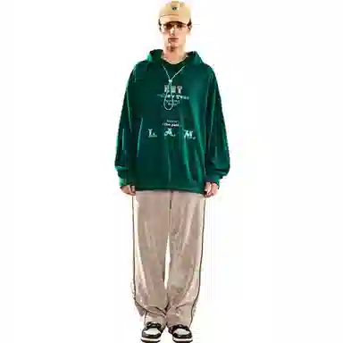 LAMLICKA Wide Leg Pants Khaki