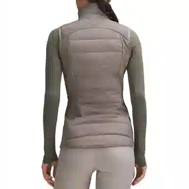lululemon Down For It All Vest Smoky Lavender
