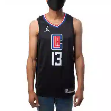 Jordan NBA SW Clippers Jersey 2020-21 Paul George 13 Black