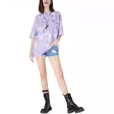 Boy London Logo T-Shirt Purple