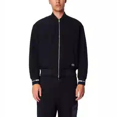 Armani Exchange Cotton Jacket Navy