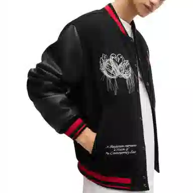 HUGO BOSS Bomber Jacket Black