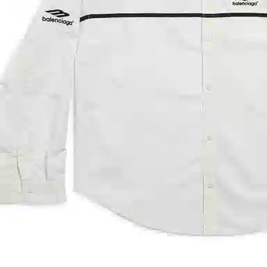 Balenciaga 3b Sports Icon Tracksuit Shirt Oversized