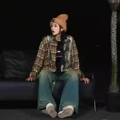 KILLWINNER REBIRTH Plaid Shirt