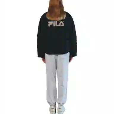 FILA Logo Print Down Jacket