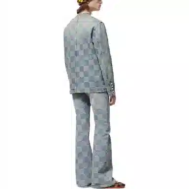 Louis Vuitton SS24 Flare Jeans Blue