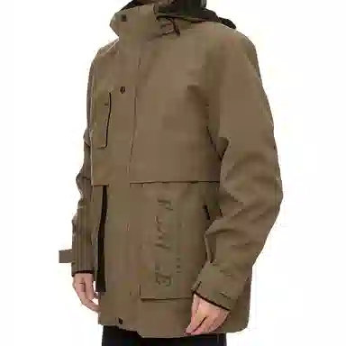 JEEP SPIRIT Casual Letter Print Padded Jacket