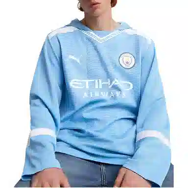 PUMA Manchester City Oversized Winter Football Jersey
