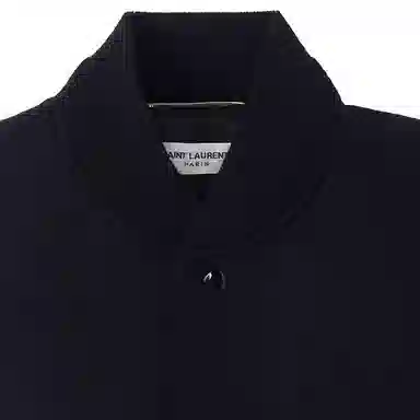 SAINT LAURENT Classic Wool Leather Jacket
