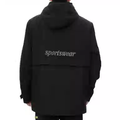 JEEP SPIRIT Casual Letter Print Padded Jacket