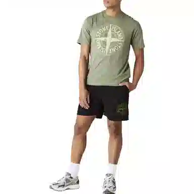 Stone Island SS23 Black Shorts