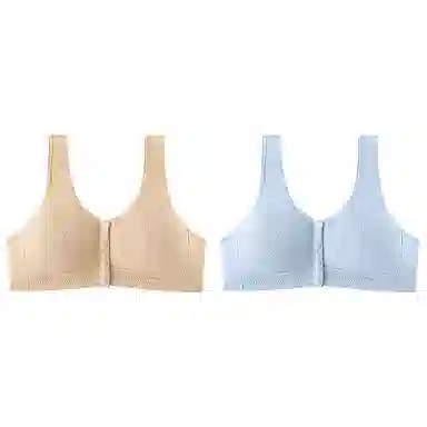 二三二三 舒适前扣无钢圈聚拢文胸 女款 组合装