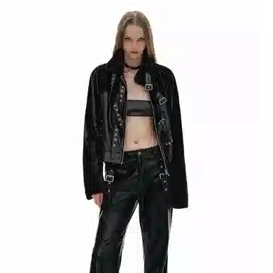 IMXS Vintage Fleece Jacket Black