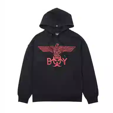 Boy London Logo Hoodie Black