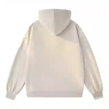 海底小纵队 美式高街复古油画创意花卉个性字母印花简约基础款重磅舒适百搭宽松休闲时尚高级感套头落肩校园风长袖卫衣 男女同款