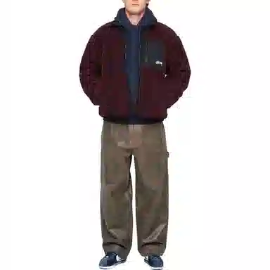 Stussy FW23 SHERPA REVERSIBLE JACKET