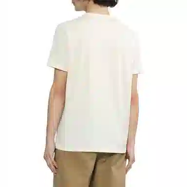 Fred Perry Embroidered Logo T-Shirt Cream