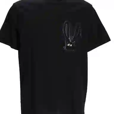 Armani Exchange SS23 Rabbit Year Tee Black