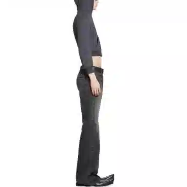 Balenciaga SS24 Grey Flare Jeans