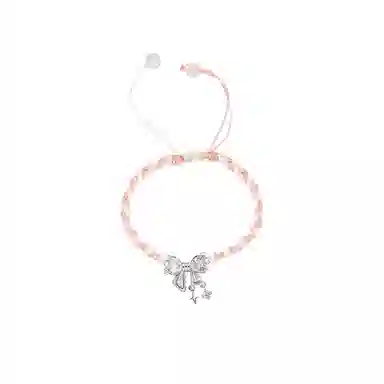 大唐国鼎 在逃公主蝴蝶结手饰 恋爱温柔百搭时尚简约气质优雅轻奢高级感小众设计感  合金 手链 女款