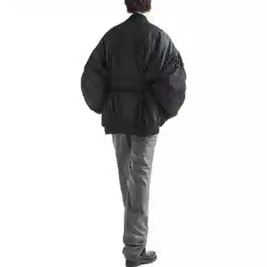 Prada FW22 Belted Jacket Black