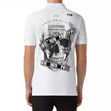Philipp Plein Polo Shirt White