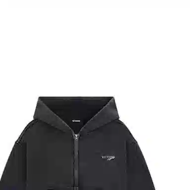 WE11DONE FW23 Hoodie Black