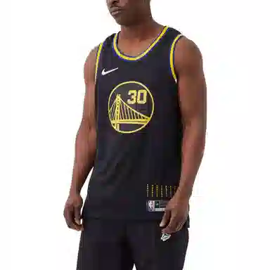 Nike NBA City Edition 75th Anniversary Curry 30 Jersey Black
