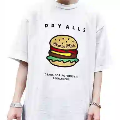 HUMAN MADE SS20 Hamburger Print Tee