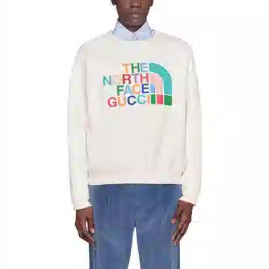 Gucci x The North Face FW22 Ivory Sweatshirt