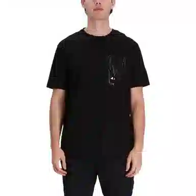 Armani Exchange SS23 Rabbit Year Tee Black