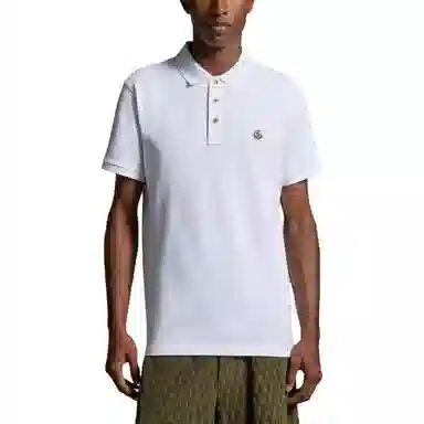 Moncler Logo Patch Polo Shirt Polo