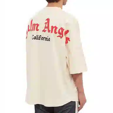 Palm Angels SS22 T-Shirt Beige