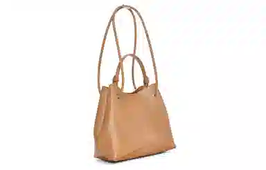 CHARLES&KEITH Oat Toffee Shoulder Bag Medium