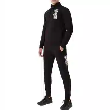 Emporio Armani EA7 FW22 Black Tracksuit