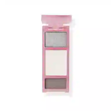 比雅 纯野卧蚕 眼影盘 细闪哑光珠光 三色大地色 便携持妆修容盘