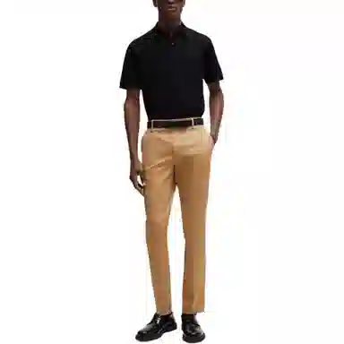HUGO BOSS Mercerised-Cotton Polo Shirt PoloPolo