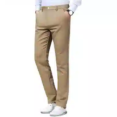 金盾 直筒纯色微弹休闲裤 男款