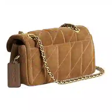 COACH Tabby 20 Brass拼雪松色