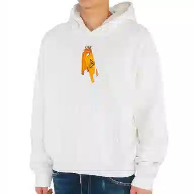 OFF-WHITE Arrows Hoodie White