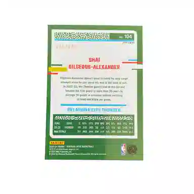 PANINI 2023-24 Optic SGA 206249