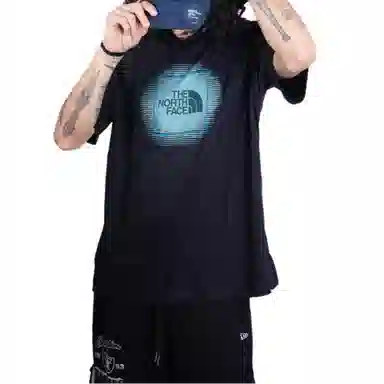 The North Face Logo Crewneck T-Shirt Black