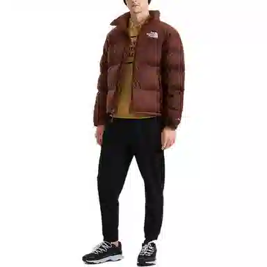 The North Face 1996 Retro Nuptse Jacket Red Brown