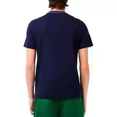 Lacoste Navy Blue Crewneck T-Shirt