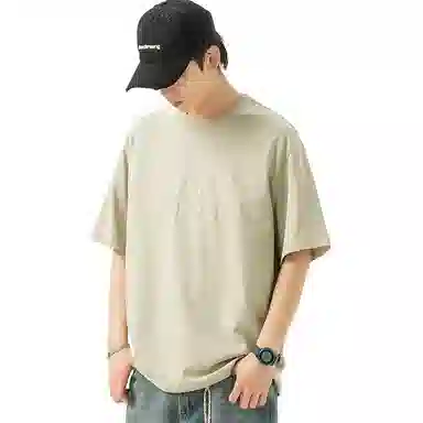 WOOD SOON Crew Neck T-Shirt